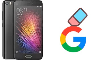 Como excluir a conta do Google em Xiaomi Mi 5