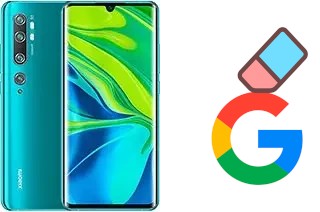 Como excluir a conta do Google em Xiaomi Mi Note 10