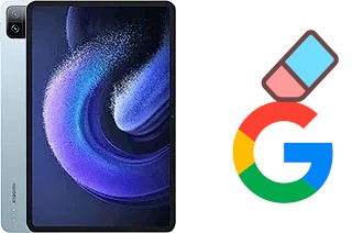 Como excluir a conta do Google em Xiaomi Pad 6