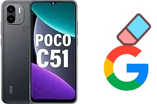 Como excluir a conta do Google em Xiaomi Poco C51