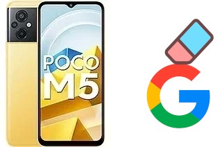 Como excluir a conta do Google em Xiaomi Poco M5 (India)