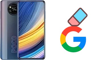 Como excluir a conta do Google em Xiaomi Poco X3 Pro