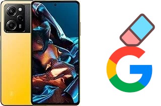 Como excluir a conta do Google em Xiaomi Poco X5 Pro