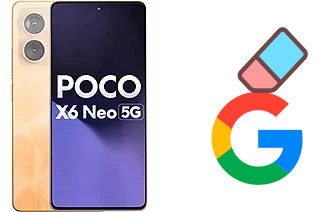 Como excluir a conta do Google em Xiaomi Poco X6 Neo