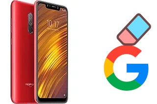 Como excluir a conta do Google em Xiaomi Pocophone F1