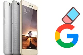 Como excluir a conta do Google em Xiaomi Redmi 3