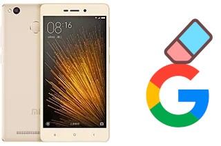 Como excluir a conta do Google em Xiaomi Redmi 3x