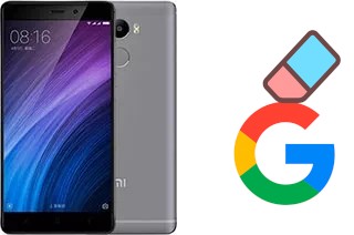 Como excluir a conta do Google em Xiaomi Redmi 4 (China)