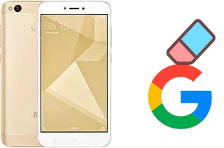 Como excluir a conta do Google em Xiaomi Redmi 4 (4X)