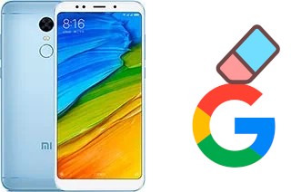 Como excluir a conta do Google em Xiaomi Redmi Note 5 (Redmi 5 Plus)