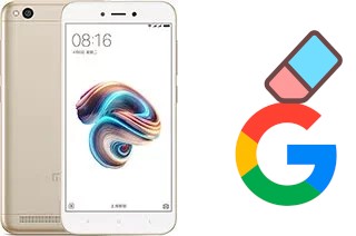 Como excluir a conta do Google em Xiaomi Redmi 5A