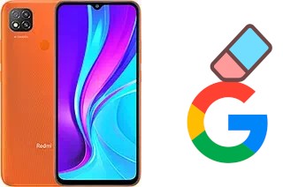 Como excluir a conta do Google em Xiaomi Redmi 9 (India)