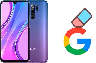 Como excluir a conta do Google em Xiaomi Redmi 9 Prime