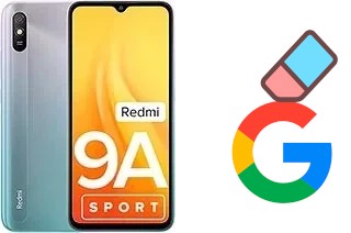 Como excluir a conta do Google em Xiaomi Redmi 9A Sport