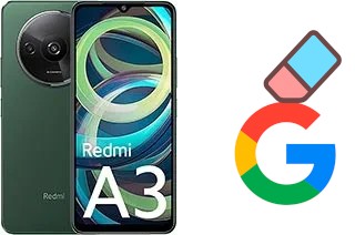 Como excluir a conta do Google em Xiaomi Redmi A3 Pro