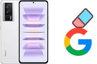 Como excluir a conta do Google em Xiaomi Redmi K60 Pro