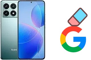 Como excluir a conta do Google em Xiaomi Redmi K70 Pro