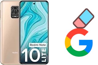 Como excluir a conta do Google em Xiaomi Redmi Note 10 Lite