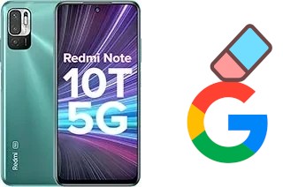 Como excluir a conta do Google em Xiaomi Redmi Note 10T 5G