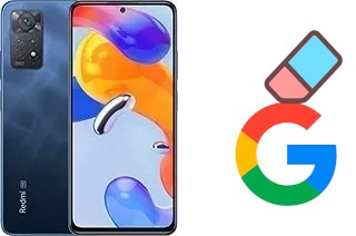 Como excluir a conta do Google em Xiaomi Redmi Note 11 Pro 5G