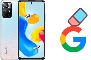 Como excluir a conta do Google em Xiaomi Redmi Note 11S 5G