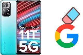 Como excluir a conta do Google em Xiaomi Redmi Note 11T 5G