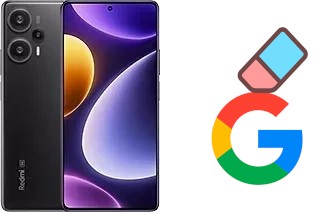 Como excluir a conta do Google em Xiaomi Redmi Note 12 Turbo