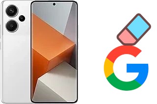 Como excluir a conta do Google em Xiaomi Redmi Note 13 Pro+