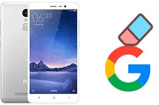 Como excluir a conta do Google em Xiaomi Redmi Note 3