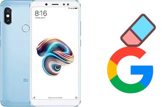 Como excluir a conta do Google em Xiaomi Redmi Note 5 Pro