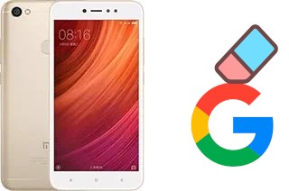 Como excluir a conta do Google em Xiaomi Redmi Y1 (Note 5A)