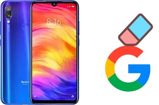 Como excluir a conta do Google em Xiaomi Redmi Note 7 Pro