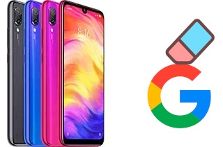 Como excluir a conta do Google em Xiaomi Redmi Note 7