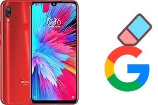 Como excluir a conta do Google em Xiaomi Redmi Note 7S