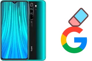 Como excluir a conta do Google em Xiaomi Redmi Note 8 Pro