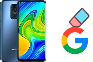 Como excluir a conta do Google em Xiaomi Redmi Note 9