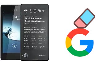 Como excluir a conta do Google em Yota YotaPhone