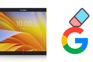 Como excluir a conta do Google em Zebra ET4x 8