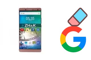 Como excluir a conta do Google em ZH-K Mobile Evo