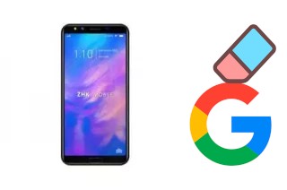 Como excluir a conta do Google em ZH-K Mobile Intense Hype