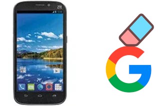 Como excluir a conta do Google em ZTE Grand X Plus Z826