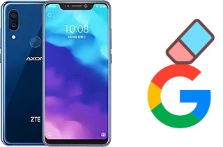 Como excluir a conta do Google em ZTE Axon 9 Pro