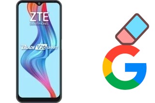 Como excluir a conta do Google em ZTE Blade V20 Smart