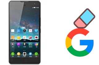 Como excluir a conta do Google em ZTE nubia Z7 Max