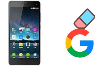 Como excluir a conta do Google em ZTE nubia Z7 mini