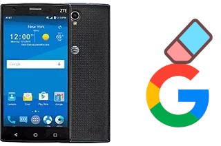 Como excluir a conta do Google em ZTE Zmax 2