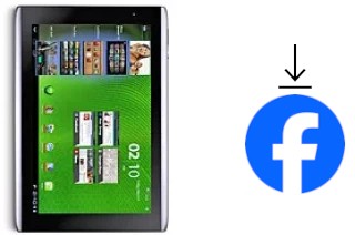 Como instalar o Facebook em um Acer Iconia Tab A501