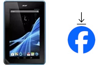 Como instalar o Facebook em um Acer Iconia Tab B1-A71