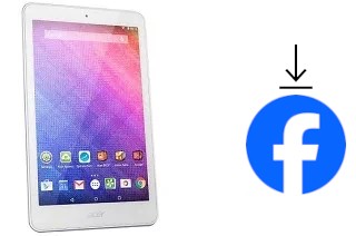 Como instalar o Facebook em um Acer Iconia One 8 B1-820