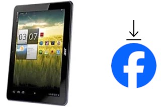 Como instalar o Facebook em um Acer Iconia Tab A200